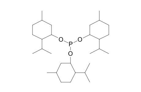 Cyclohexanol, 5-methyl-2-(1-methylethyl)-, phosphite (3:1), stereoisomer