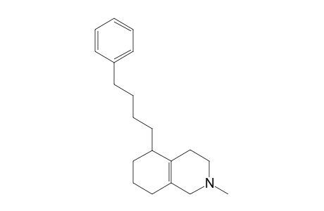 2-METHYL-5-(4-PHENYLBUTYL)-1,2,3,4,5,6,7,8-OCTAHYDROISOQUINOLINE