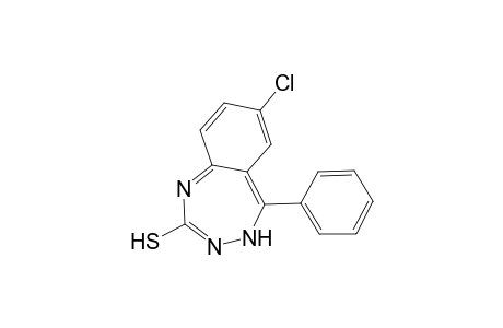 2H-1,3,4-Benzotriazepine-2-thione, 7-chloro-1,3-dihydro-5-phenyl-