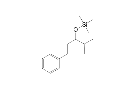 4-Methyl-1-phenylpentan-3-one, tms