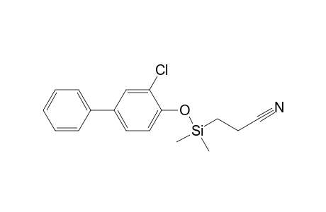 3-[(2-chloranyl-4-phenyl-phenoxy)-dimethyl-silyl]propanenitrile