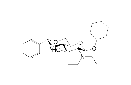 2-.beta.-Cyclohexyloxy-3-diethylamino-4-hydroxy-6-phenyl-1,5,7-trioxabicyclo[4.4.0]decane