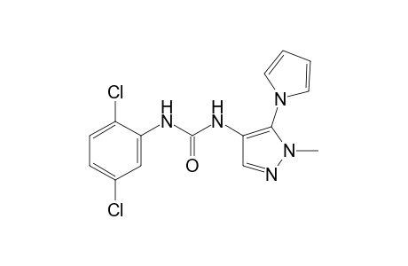 1-(2,5-dichlorophenyl)-3-[1-methyl-5-(pyrrol-1-yl)pyrazol-4-yl]urea