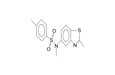 2-methyl-5-[N-methyl-N-(4-methylphenylsulphonyl)aminobenzo-1,3-thiazole