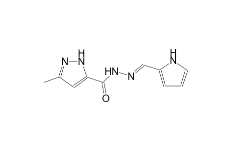 1H-pyrazole-5-carboxylic acid, 3-methyl-, 2-[(E)-1H-pyrrol-2-ylmethylidene]hydrazide