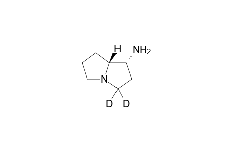 3,3-Dideutero-(1R,7aR)-hexahydro-1H-pyrrolizin-1-amine