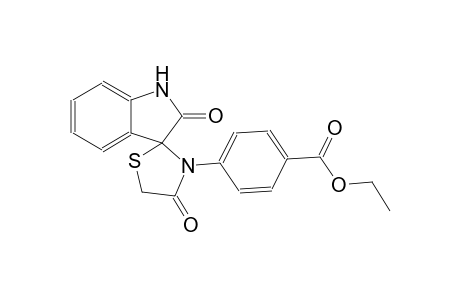 ethyl 4-{2,4'-dioxo-2,3-dihydrospiro[indene-1,2'-[1,3]thiazolidin]-3'-yl}benzoate
