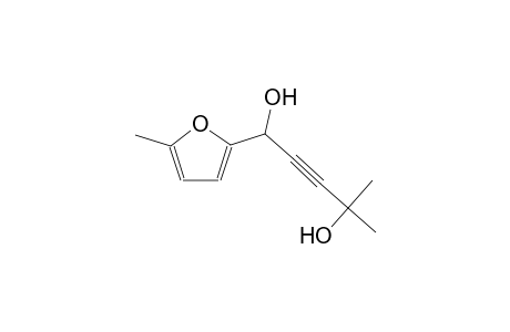 4-methyl-1-(5-methyl-2-furyl)-2-pentyne-1,4-diol