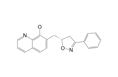 7-(3-PHENYL-4,5-DIHYDROISOXAZOL-5-YL-METHYL)-QUINOLIN-8-OL