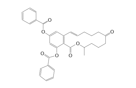 (3S)-16-(benzoyloxy)-3-methyl-1,7-dioxo-3,4,5,6,7,8,9,10-octahydro-1H-2-benzoxacyclotetradecin-14-yl benzoate