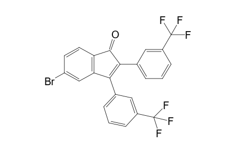 5-Bromo-2,3-bis[3-(trifluoromethyl)phenyl]-1H-inden-1-one