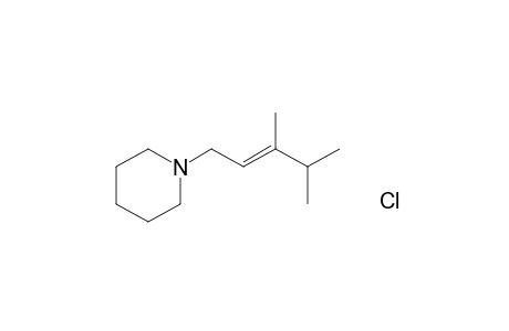 (E)-1-(3,4-dimethylpent-2-enyl)piperidine hydrochloride