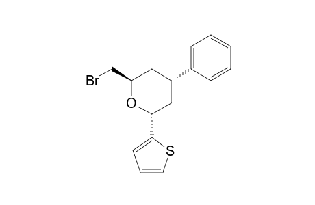 Rel-(2R,4R,6R)-6-Bromomethyl-4-phenyl-2-(thien-2-yl)-tetrahydropyran