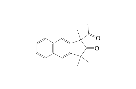 1-Acetyl-1,3,3-trimethylbenzo[f]indan-2-one