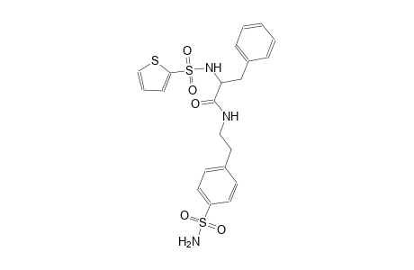 N-{2-[4-(aminosulfonyl)phenyl]ethyl}-3-phenyl-2-[(2-thienylsulfonyl)amino]propanamide