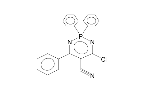 4-CHLORO-5-CYANO-2,2-DIPHENYL-6-PHENYL-1,3,2-DIAZAPHOSPHORINE