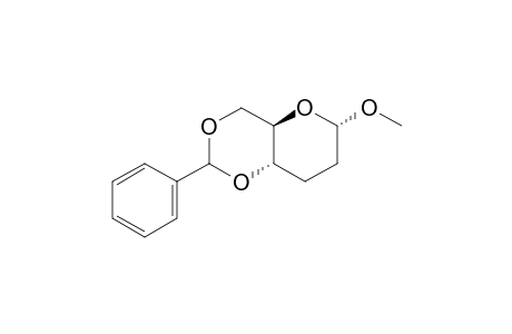 (4aR,6S,8aS)-6-methoxy-2-phenyl-4,4a,6,7,8,8a-hexahydropyrano[3,2-d][1,3]dioxin