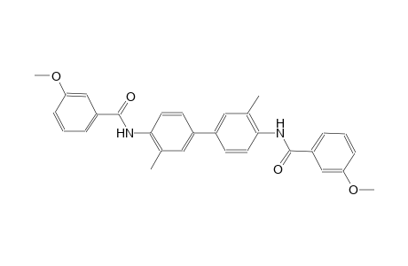 3-methoxy-N-{4'-[(3-methoxybenzoyl)amino]-3,3'-dimethyl[1,1'-biphenyl]-4-yl}benzamide