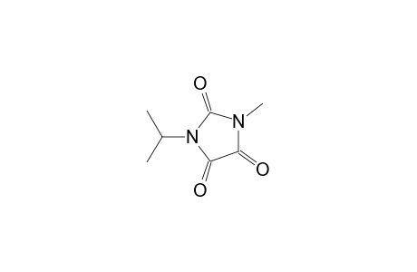 Imidazolidinetrione, methyl(1-methylethyl)-