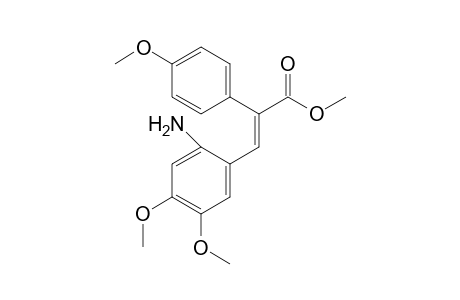 6-Amino-3,4,4'-trimethoxy-alpha-phenyl-cinnamic acid-methyl ester