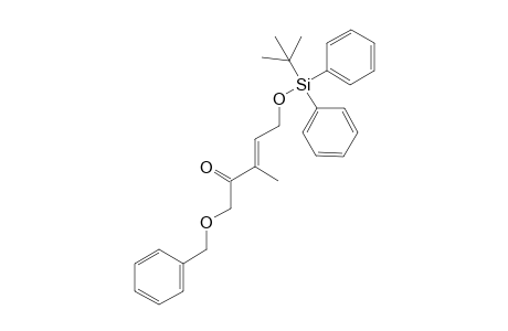 (E)-1-(Benzyloxy)-5-[tert-butyl(diphenyl)silyl]oxy-3-methyl-3-penten-2-one