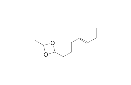 1,3-Dioxolane, 2-methyl-2-(4-methyl-3-hexenyl)-, (E)-