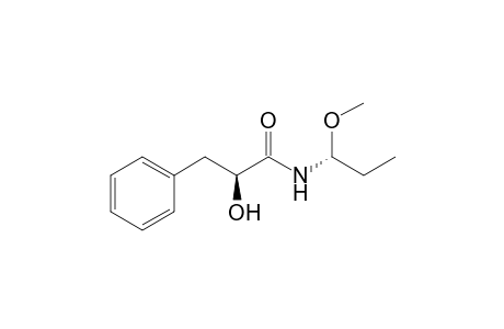 (2S)-2-hydroxy-N-[(1R)-1-methoxypropyl]-3-phenyl-propanamide