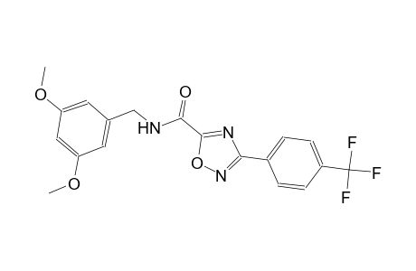 N-(3,5-dimethoxybenzyl)-3-[4-(trifluoromethyl)phenyl]-1,2,4-oxadiazole-5-carboxamide