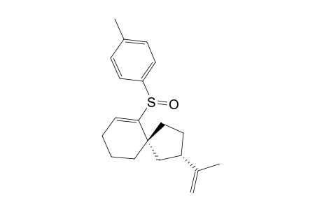 (2S,5R)-2-Isopropenyl-6-(p-tolylsulfinyl)spiro[4.5]dec-6-ene
