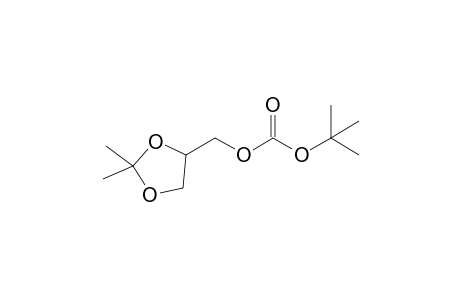 2,2-Dimethyl-4-[(t-butoxy)carbonyloxymethyl]-1,3-dioxolane