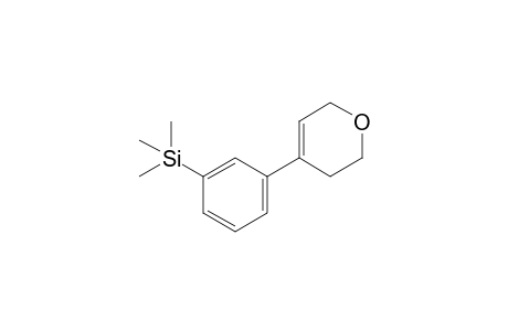 (3-(3,6-Dihydro-2H-pyran-4-yl)phenyl)trimethylsilane