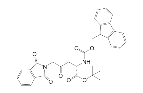 (2S)-2-(9H-fluoren-9-ylmethoxycarbonylamino)-4-keto-5-phthalimido-valeric acid tert-butyl ester