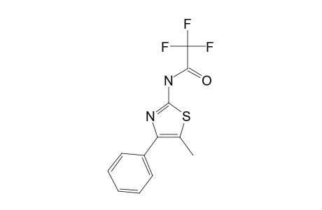 2-Amino-5-methyl-4-phenylthiazole, N-trifluoroacetyl-