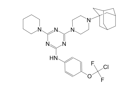 1,3,5-triazin-2-amine, N-[4-(chlorodifluoromethoxy)phenyl]-4-(1-piperidinyl)-6-(4-tricyclo[3.3.1.1~3,7~]dec-1-yl-1-piperazinyl)-