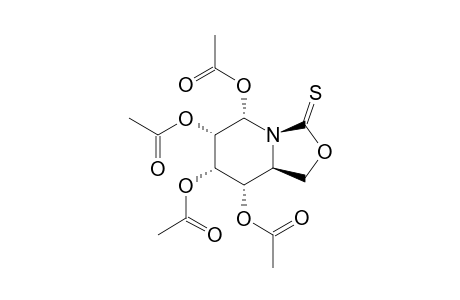 (5R,6R,7R,8R,8AR)-5,6,7,8-TETRAACETOXY-3-THIOXO-2-OXAINDOLIZIDINE