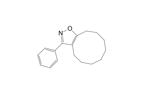 Cyclodec[d]isoxazole, 4,5,6,7,8,9,10,11-octahydro-3-phenyl-