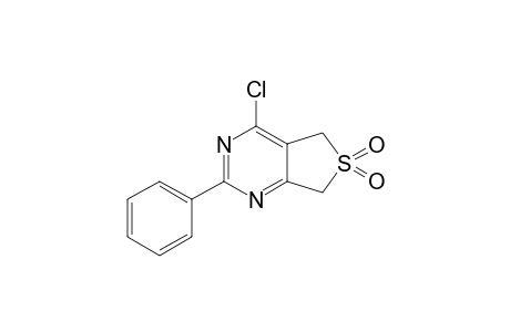 4-Chloro-2-phenyl-5,7-dihydrothieno[3,4-d]pyrimidine 6,6-dioxide