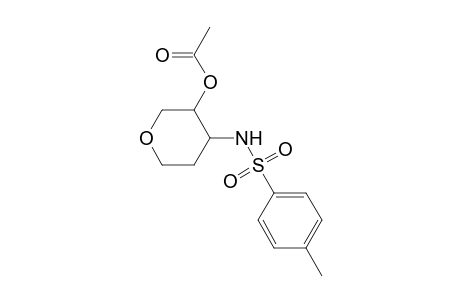 D-erythro-Pentitol, 1,5-anhydro-3,4-dideoxy-3-[[(4-methylphenyl)sulfonyl]amino]-, 2-acetate