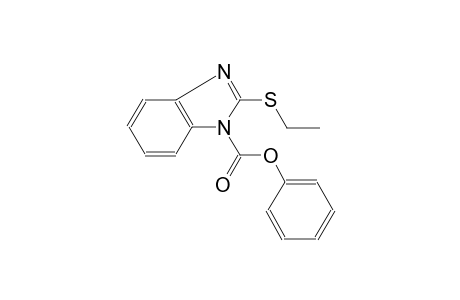 1H-benzimidazole-1-carboxylic acid, 2-(ethylthio)-, phenyl ester