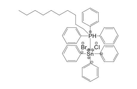 Phosphonium, decyltriphenyl-, (TB-5-12)-bromochlorotriphenylstannate(1-)