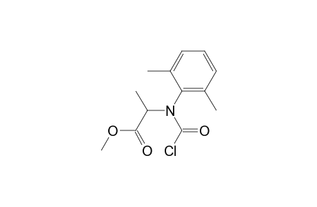 L-Alanine, N-(chlorocarbonyl)-N-(2,6-dimethylphenyl)-, methyl ester