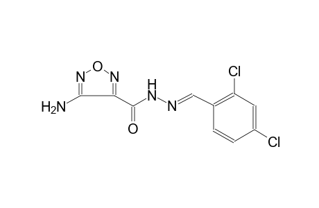 4-Amino-N'-[(E)-(2,4-dichlorophenyl)methylidene]-1,2,5-oxadiazole-3-carbohydrazide