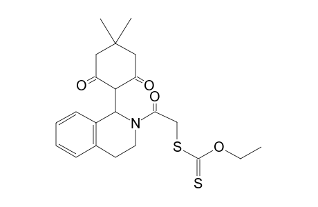 Dithiocarbonic acid, O-ethyl-, S-[2-[1,2,3,4-tetrahydro-1-(4,4-dimethyl-2,6-dioxo)cyclohexyl]isoquinolin-2-yl]-2-oxo]ethyl ester