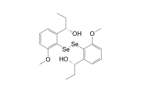 (S,S)-Bis[2-(1-hydroxypropl)-6-methoxyphenyl] diselenide
