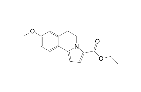 Ethyl 5,6-dihydtro-8-methoxypyrrolo[2,1-a]isoquinoline-3-carboxylate