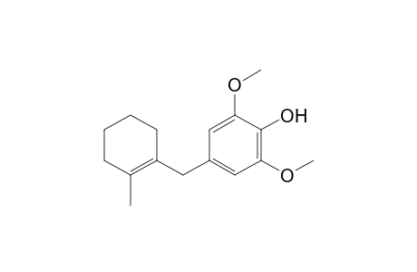 2,6-Dimethoxy-4-[(2-methyl-1-cyclohexenyl)methyl]phenol