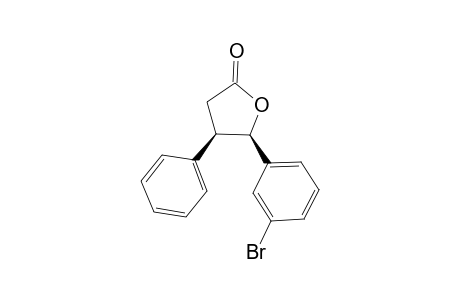 cis-5-(3-Bromophenyl)-4-phenyltetrahydrofuran-2-one