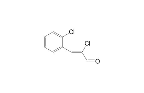 (2Z)-2-Chloro-3-(2-chlorophenyl)acrylaldehyde