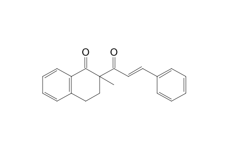 (E)-2-Methyl-2-cinnamoyl-.alpha.-tetralone