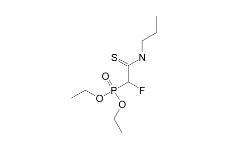 DIETHYL-1-FLUORO-2-(PROPYLAMINO)-2-THIOXOETHYLPHOSPHONATE